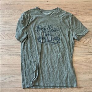 Lucky Brand Green T-Shirt for Men. Medium.